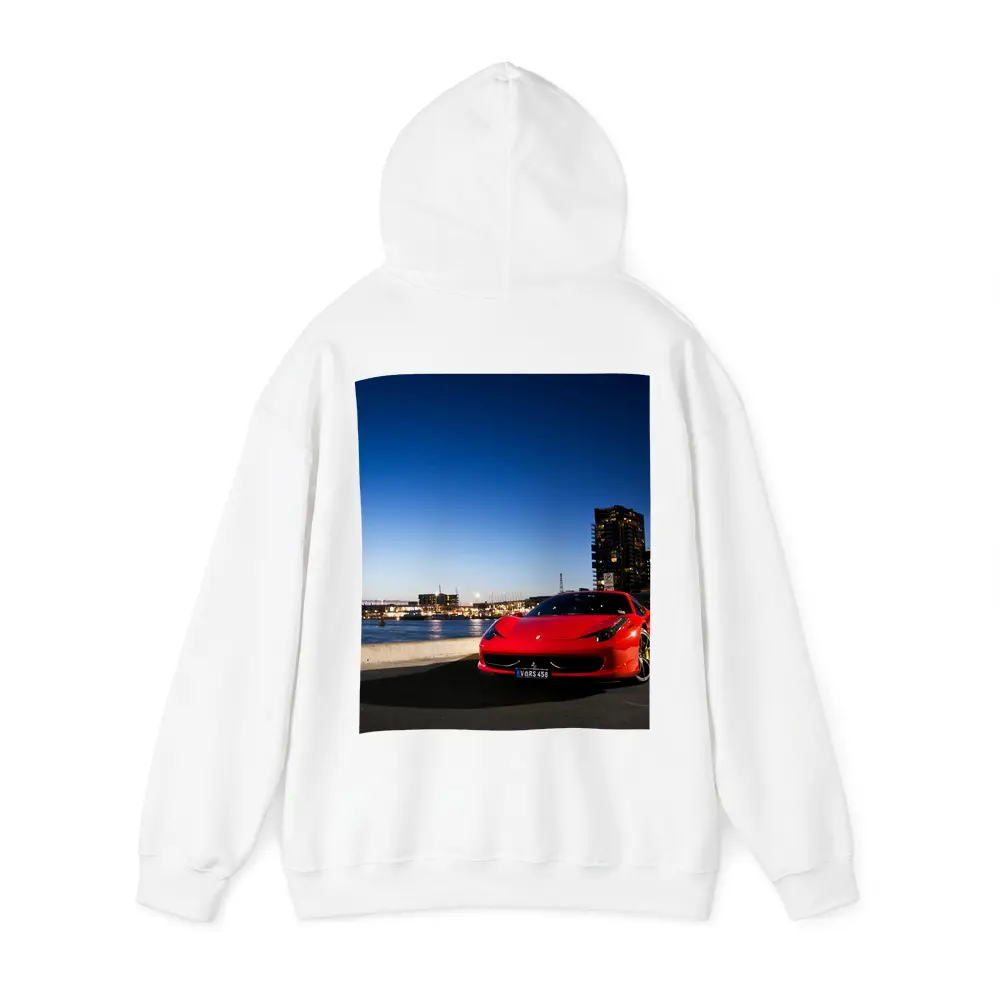 Ferrari 458 Italia Red City Dusk – Hoodies