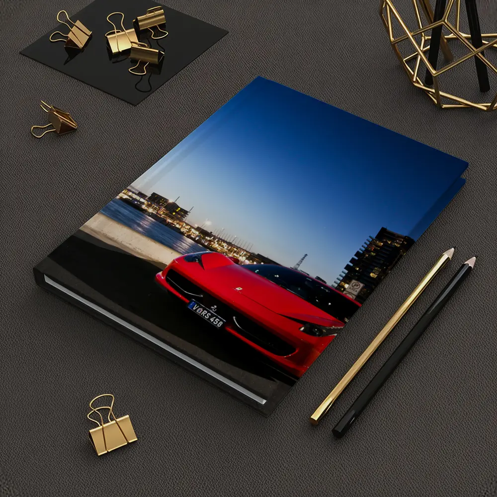 Ferrari 458 Italia Red City Dusk – Notebooks