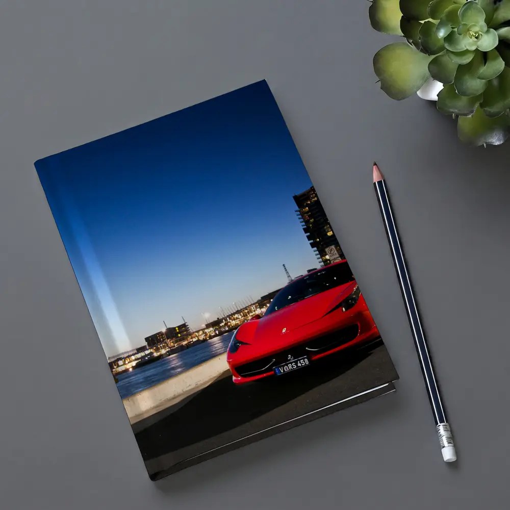 Ferrari 458 Italia Red City Dusk – Notebooks