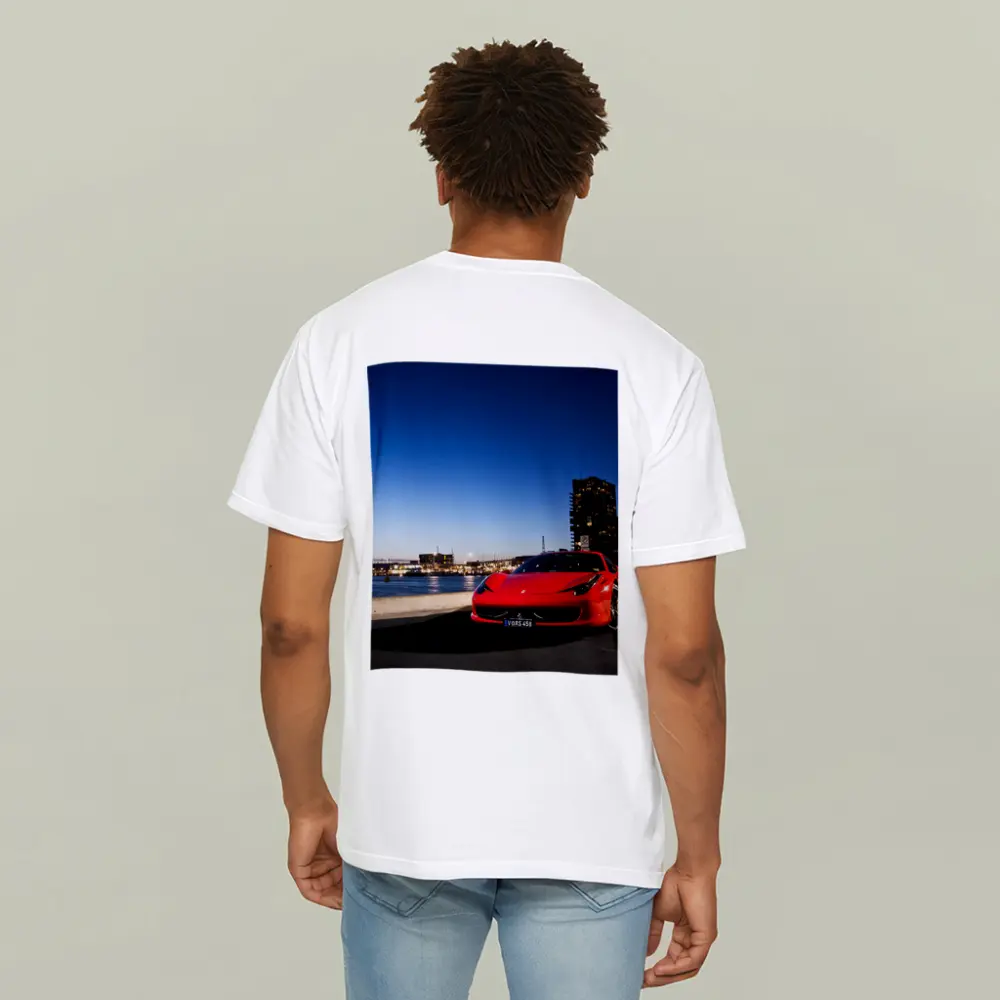 Ferrari 458 Italia Red City Dusk – T-Shirts