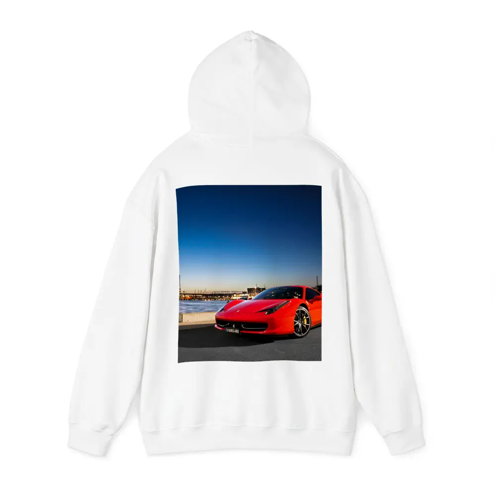 Ferrari 458 Italia Red City Dusk – Hoodies