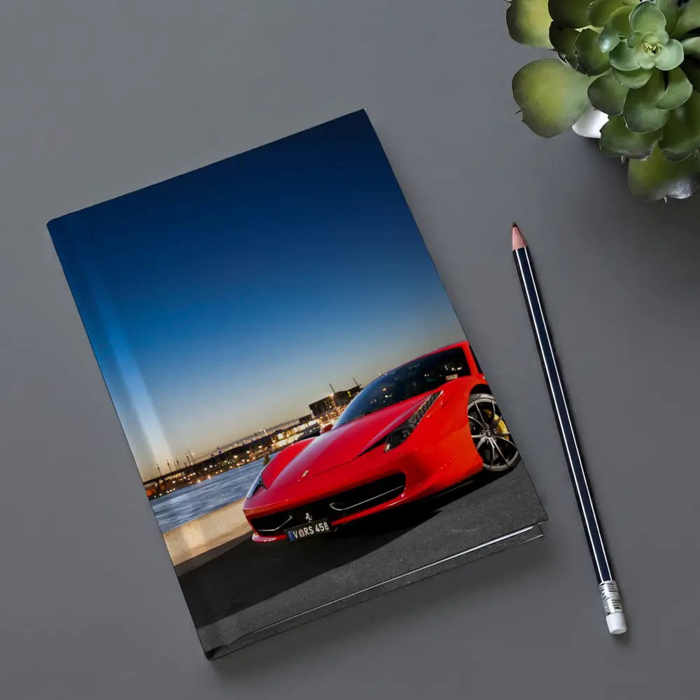Ferrari 458 Italia Red City Dusk – Notebooks