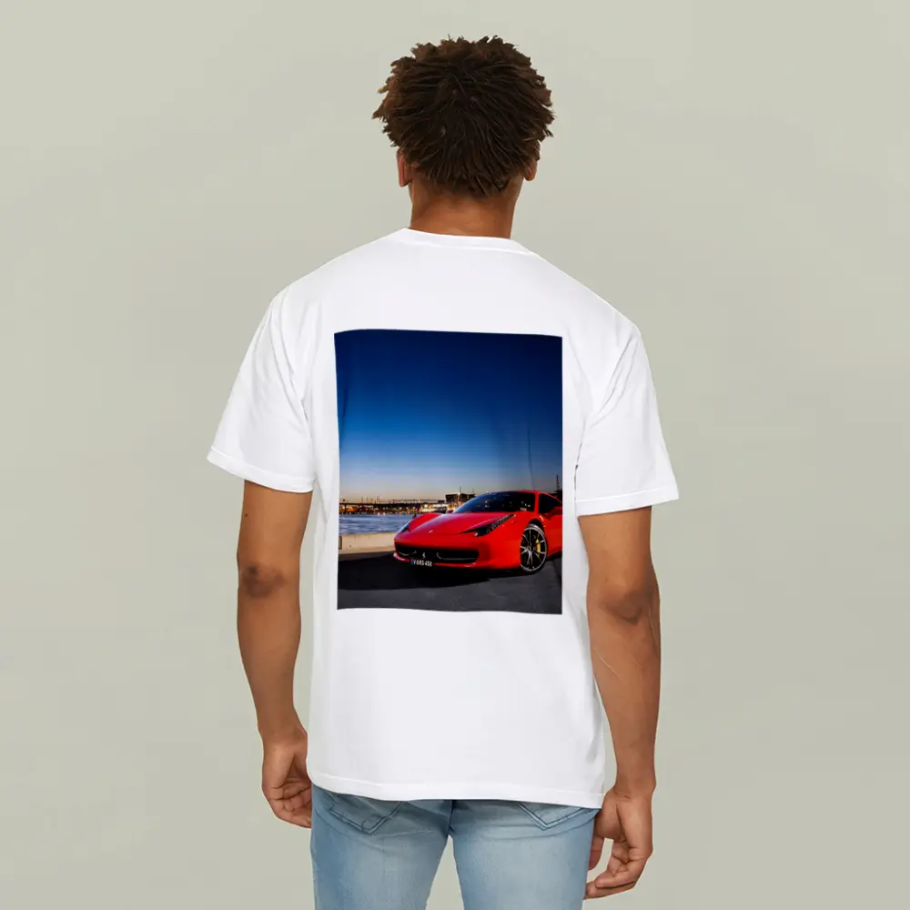 Ferrari 458 Italia Red City Dusk – T-Shirts