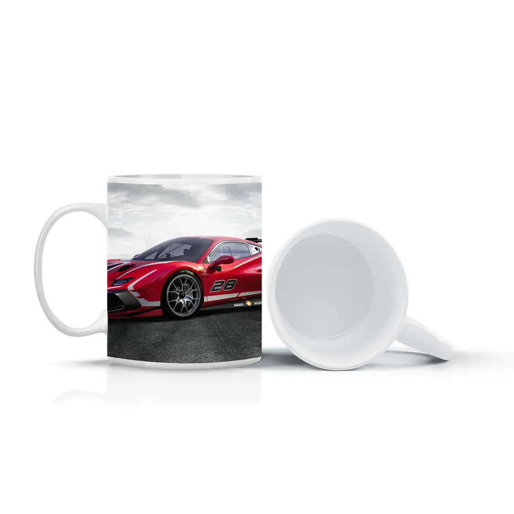 Ferrari 488 Challenge Evo Race Track – Mugs