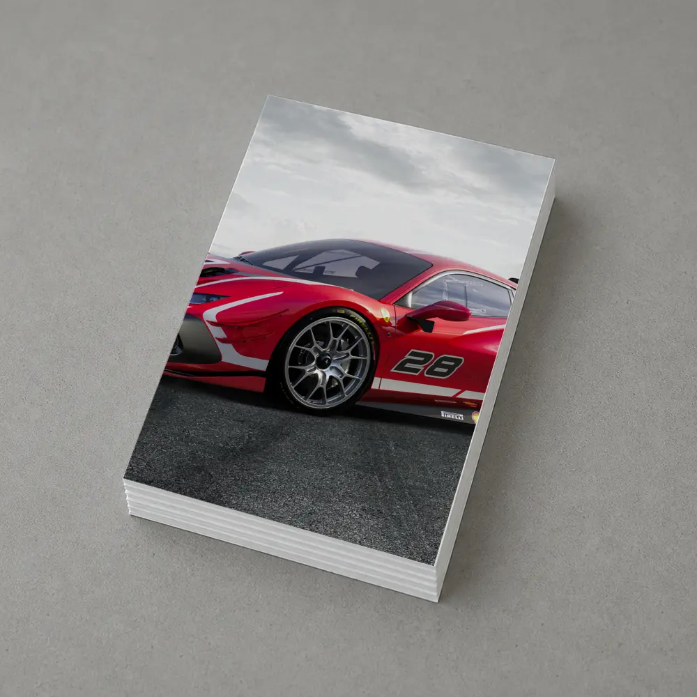 Ferrari 488 Challenge Evo Race Track – Postcards