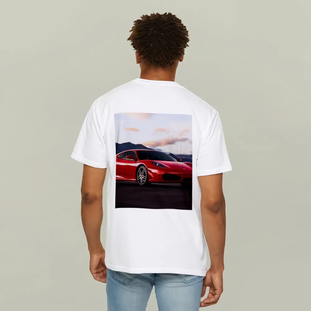 Ferrari F430 Red Mountains Dusk Road – T-Shirts