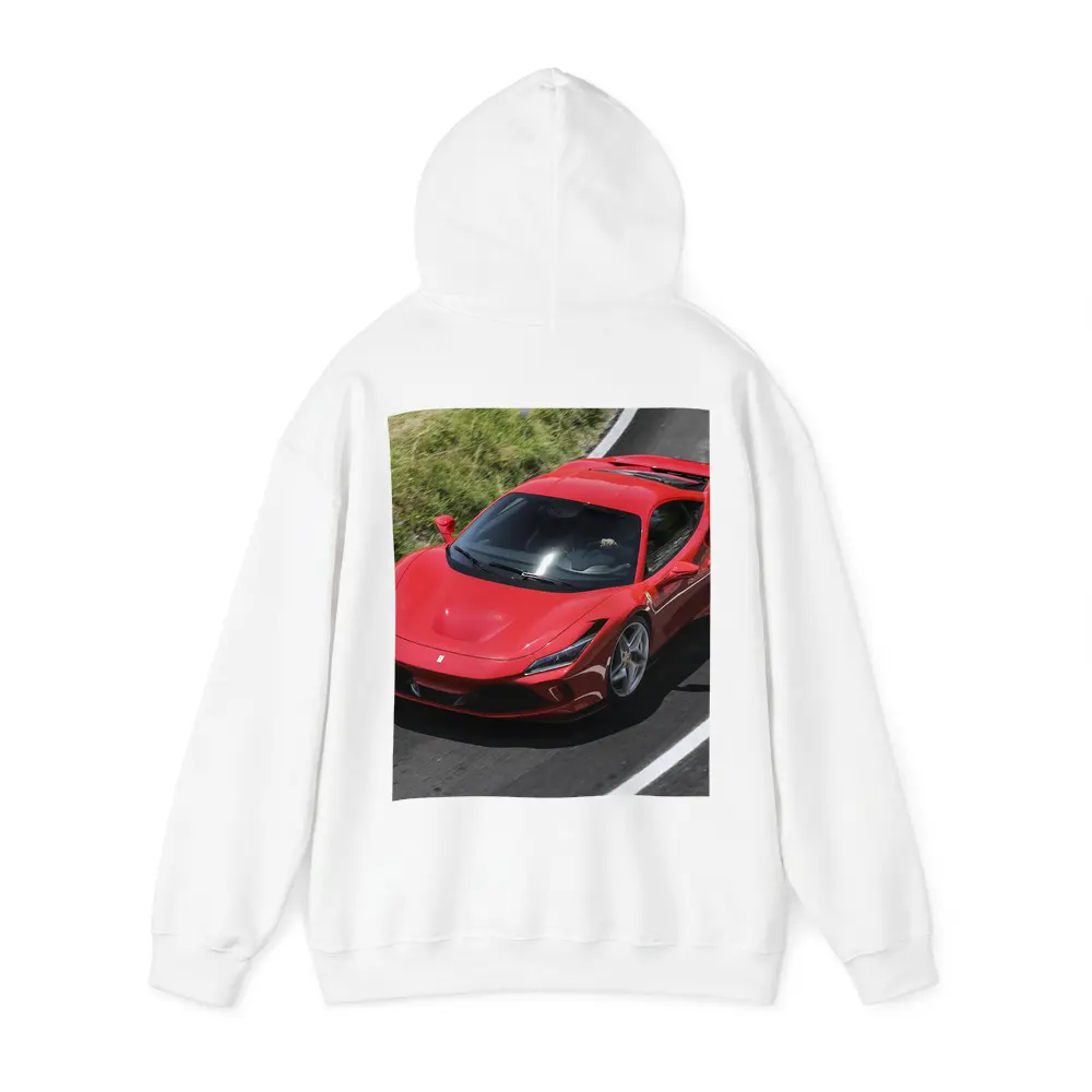 Ferrari F8 Tributo Red Supercar Road – Hoodies