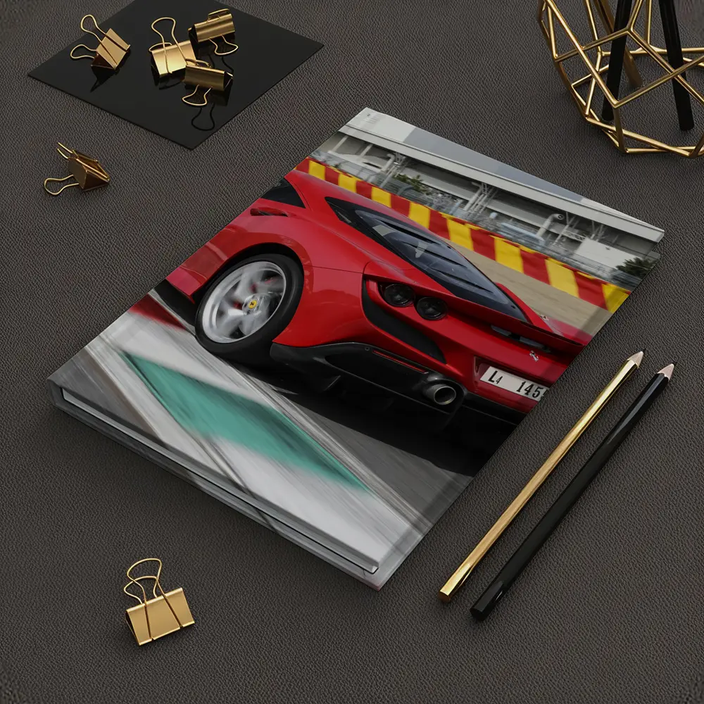 Ferrari F8 Tributo on Racing Track – Notebooks