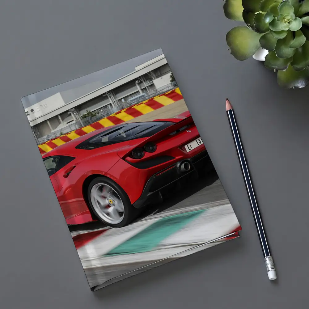 Ferrari F8 Tributo on Racing Track – Notebooks
