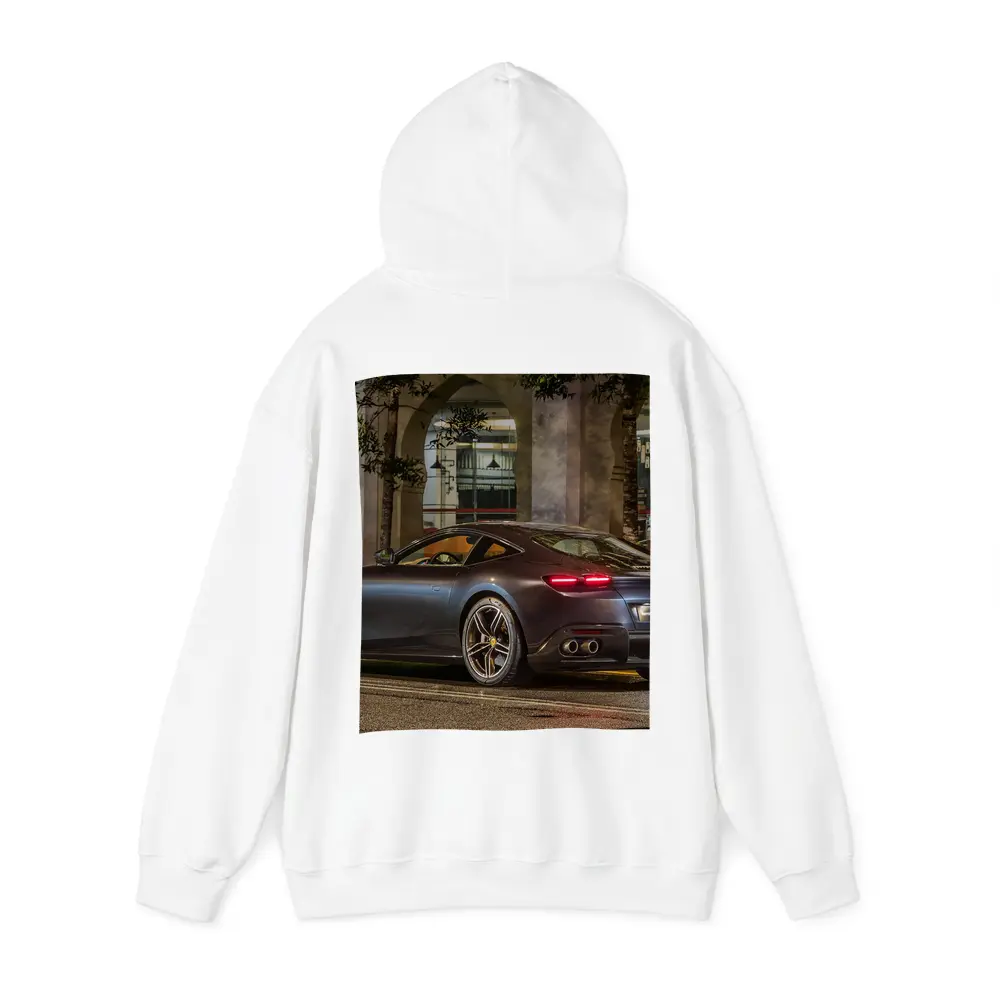 Ferrari Roma Dark Night City Street – Hoodies