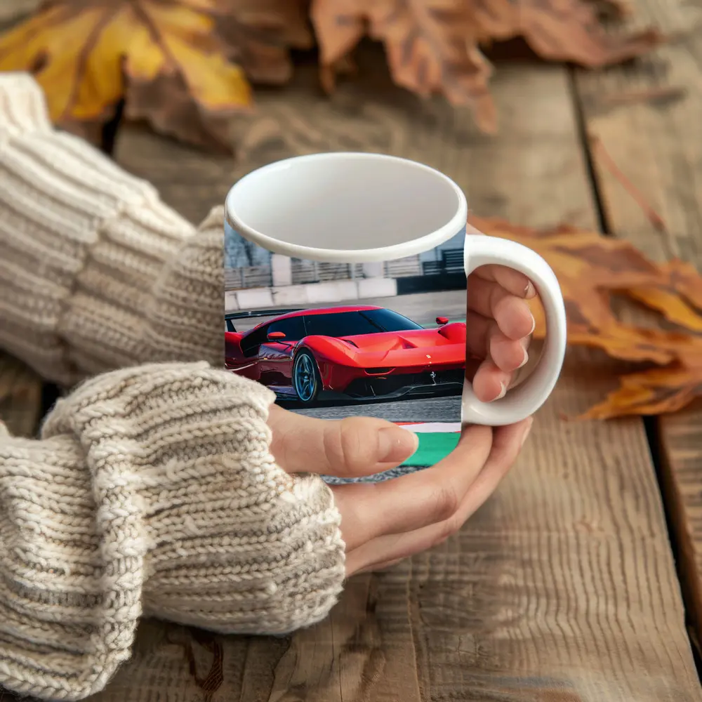 Ferrari P80C Red Racing Track Day – Mugs