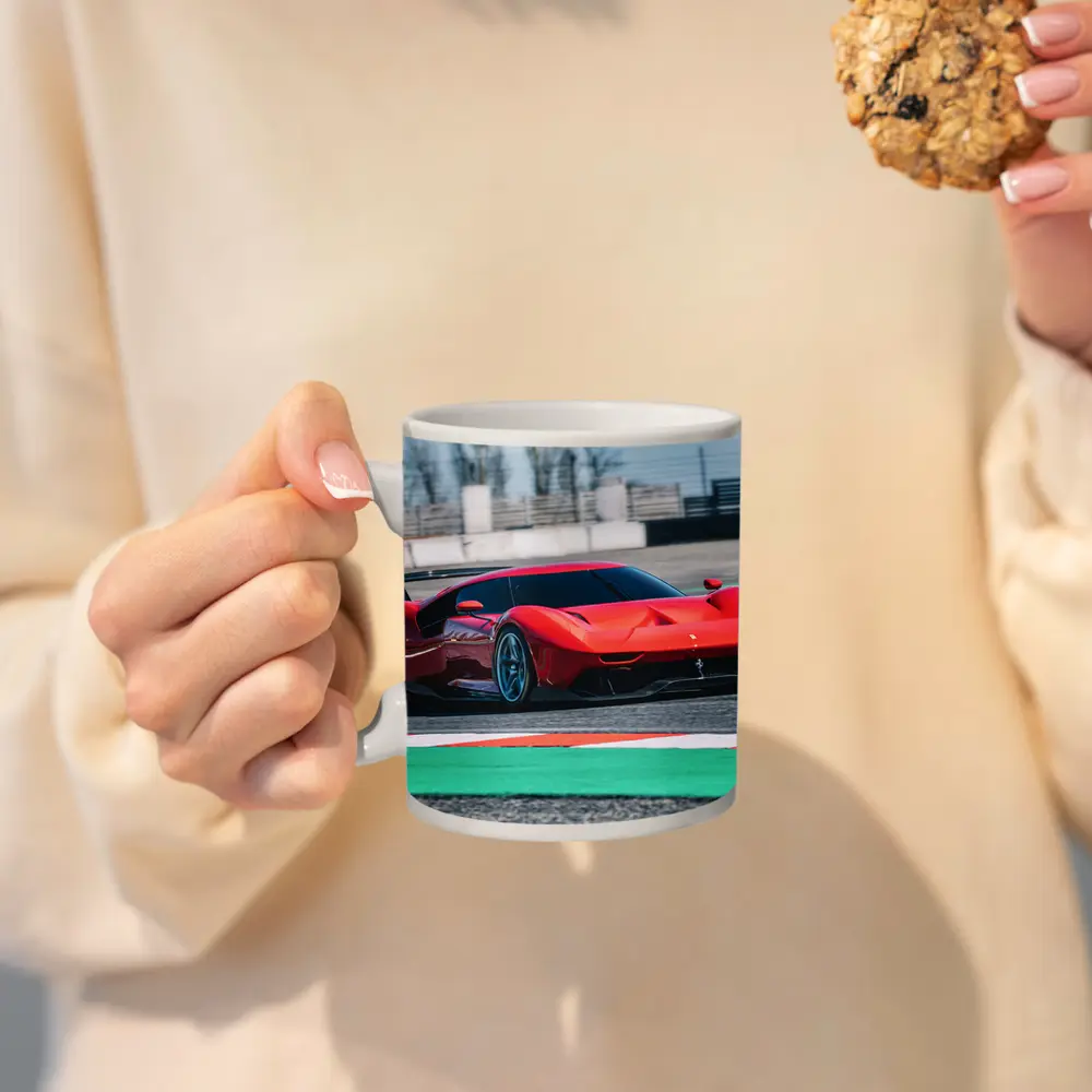 Ferrari P80C Red Racing Track Day – Mugs