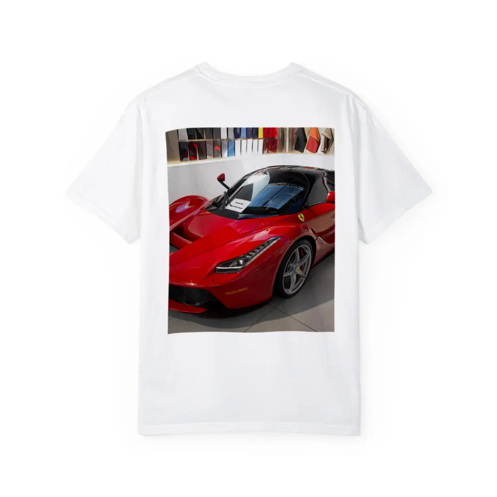 Ferrari LaFerrari Red Supercar Showroom Display – T-Shirts