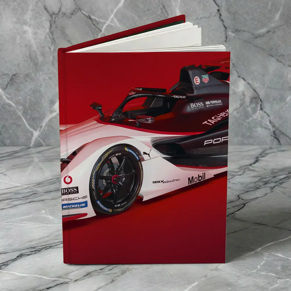 Porsche Formula E Electric Race Car Red – Notebooks