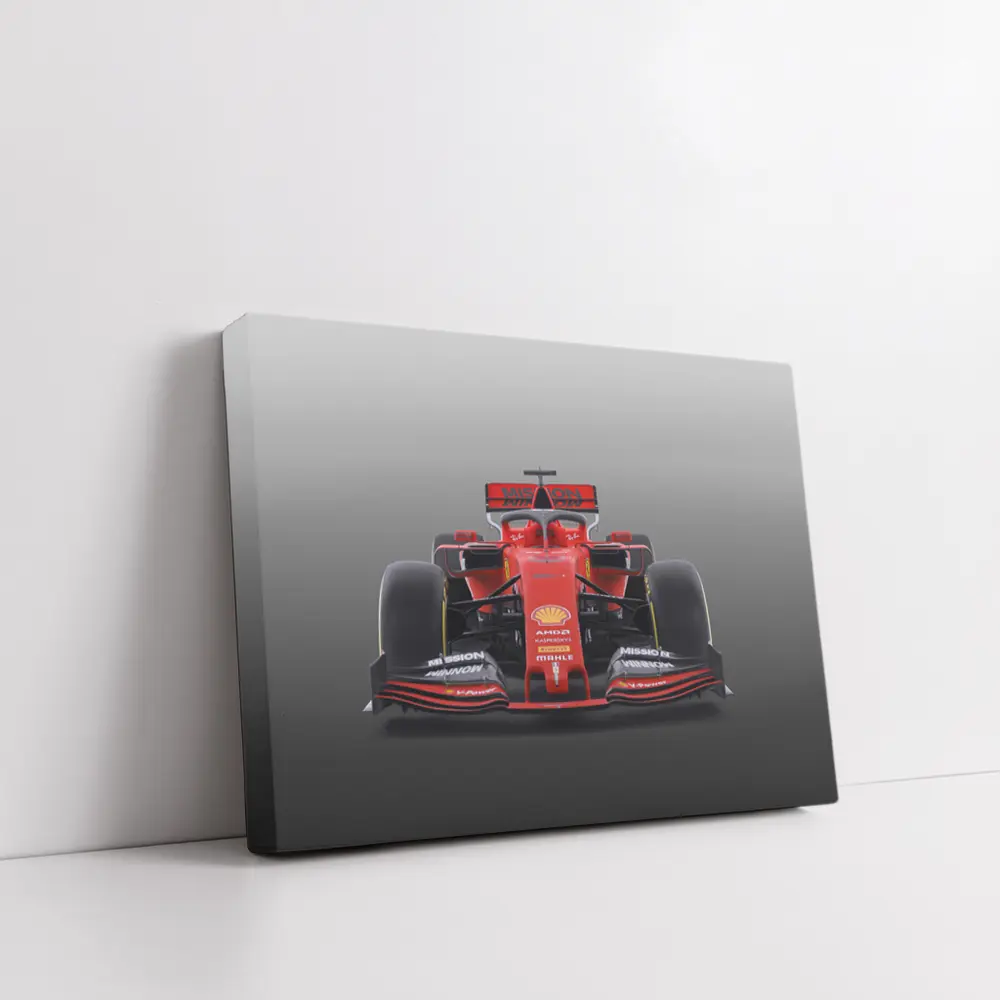 Ferrari SF90 Formula One Race Car Front – Wall Art