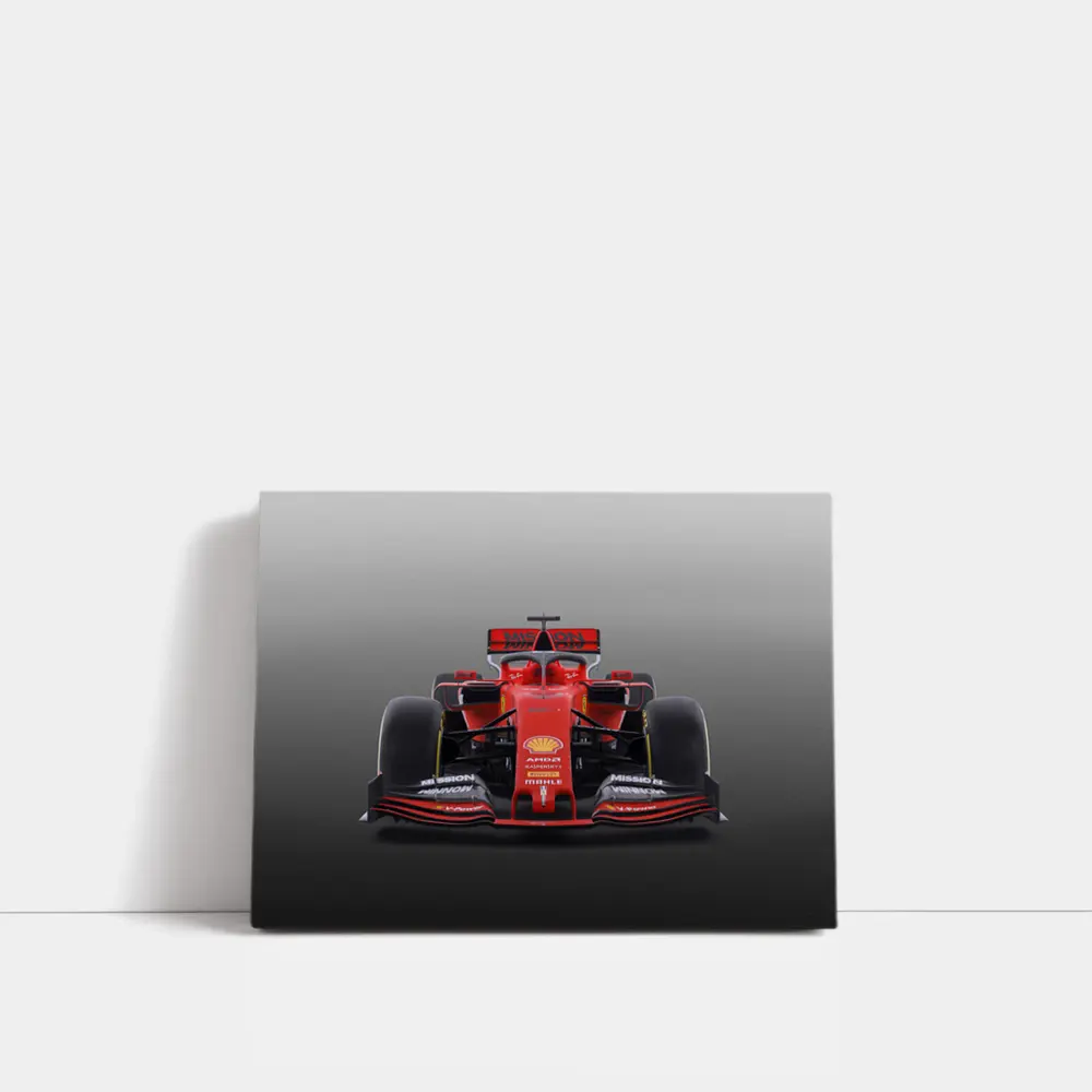 Ferrari SF90 Formula One Race Car Front – Wall Art