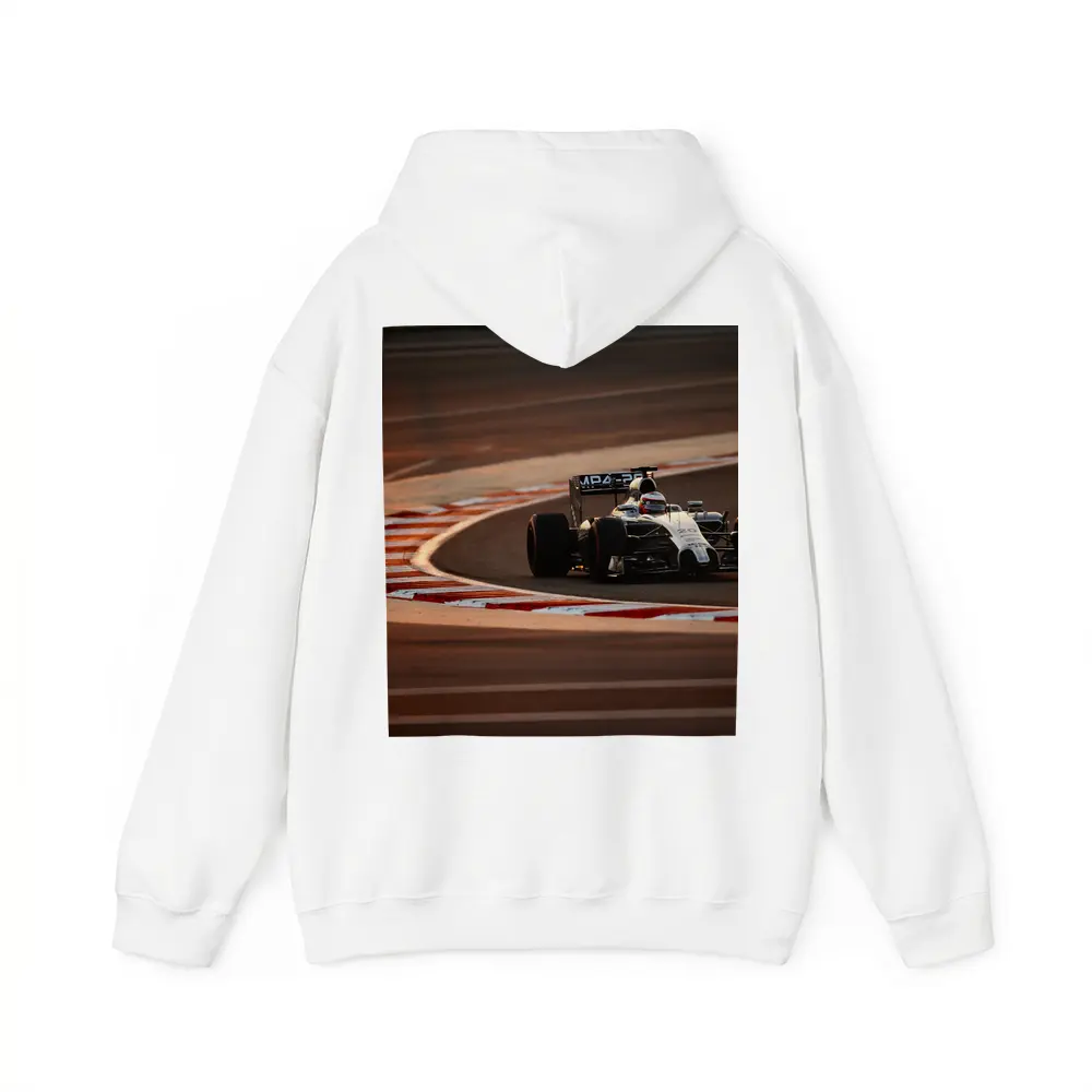 McLaren F1 Car Racing on Track – Hoodies