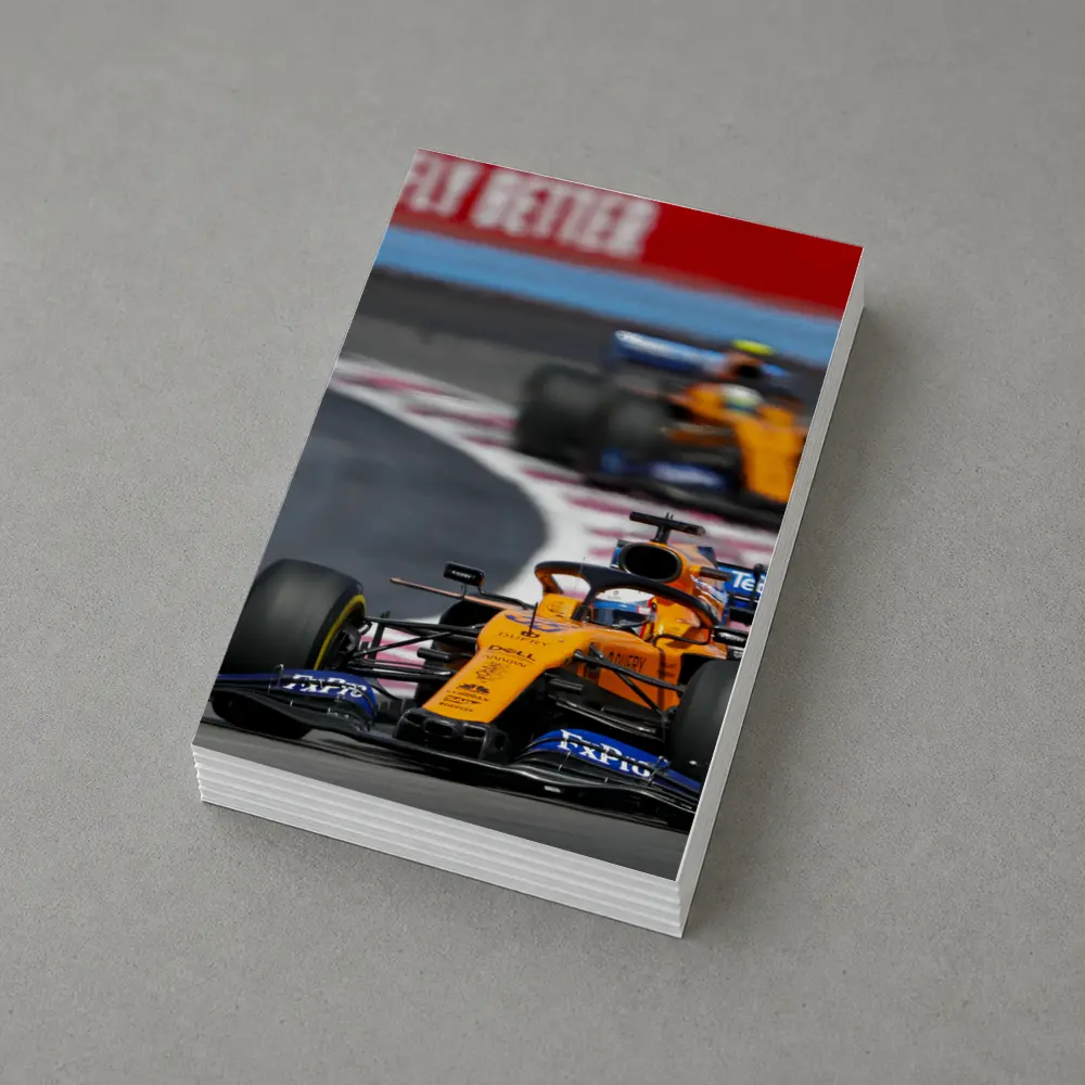McLaren Formula One Cars Racing Circuit Track – Postcards