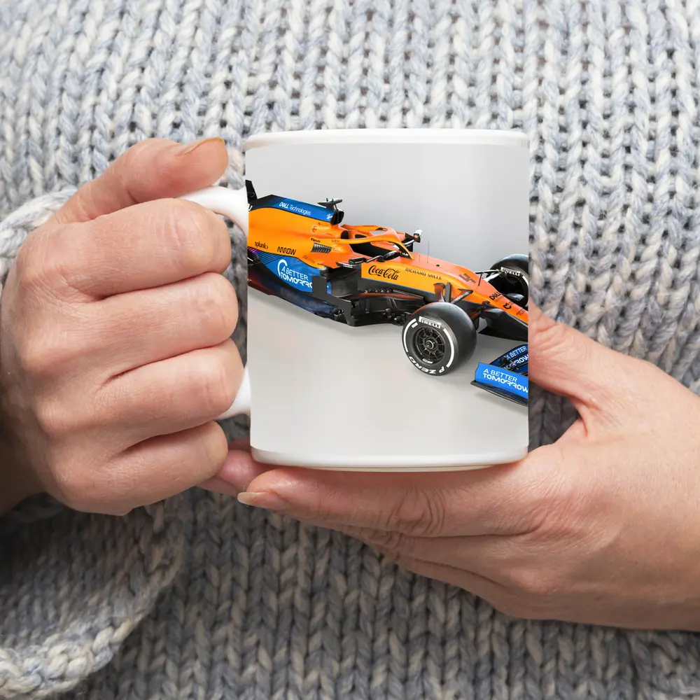 McLaren MCL35M Formula One Race Car – Mugs