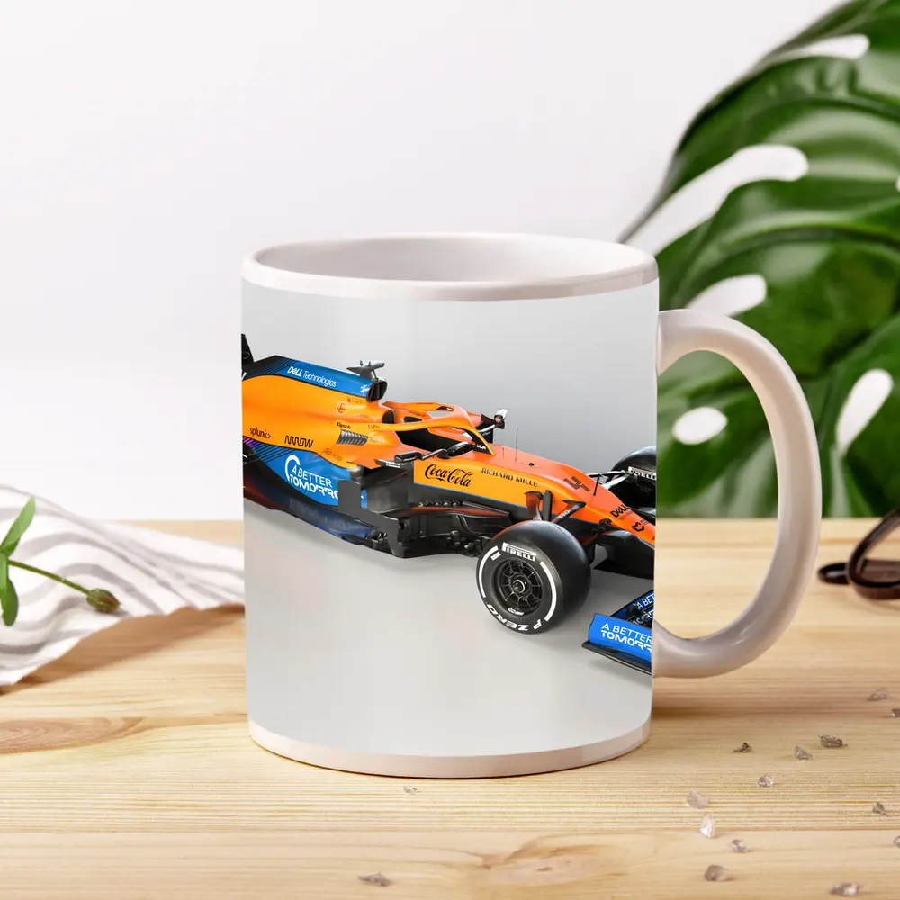 McLaren MCL35M Formula One Race Car – Mugs