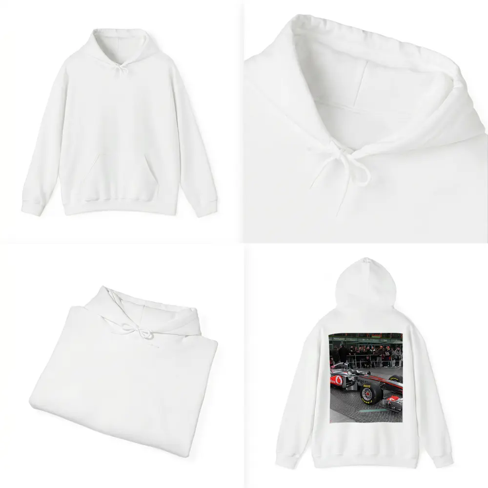 McLaren F1 Formula Race Car City Square – Hoodies