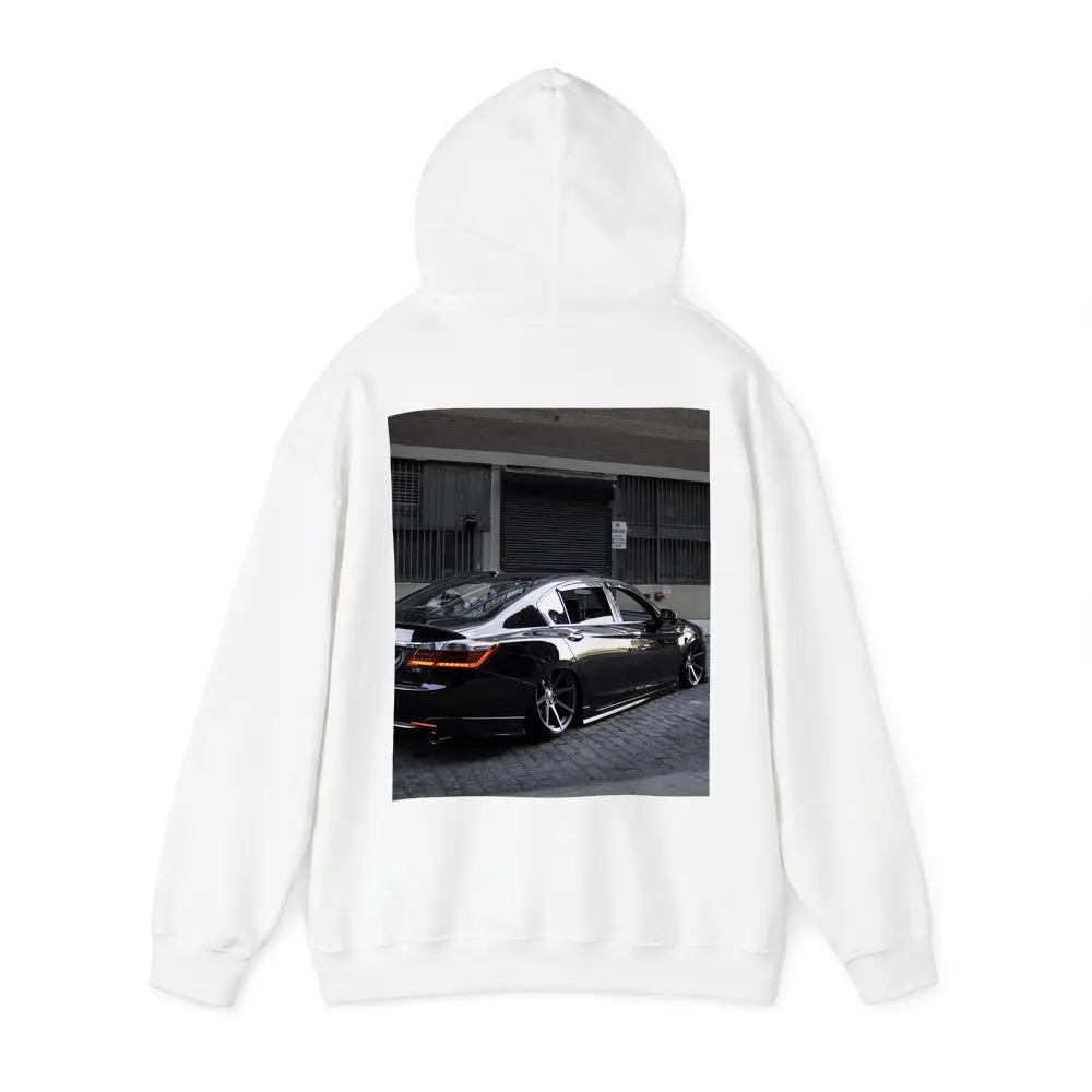 Honda Accord Slammed Black Urban Street – Hoodies