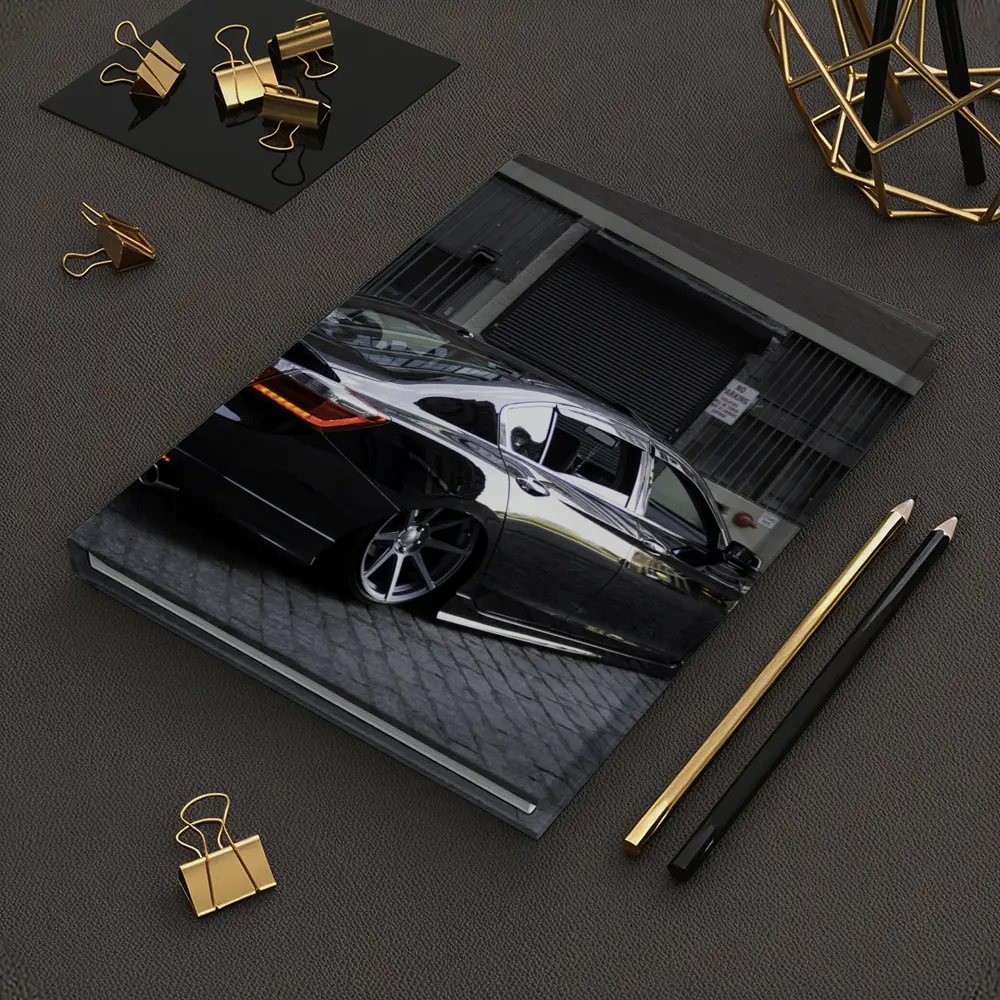 Honda Accord Slammed Black Urban Street – Notebooks