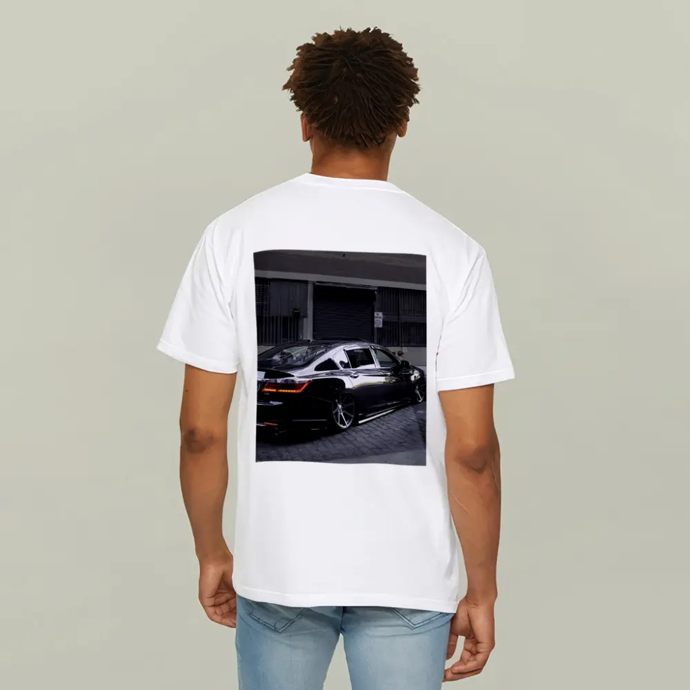 Honda Accord Slammed Black Urban Street – T-Shirts