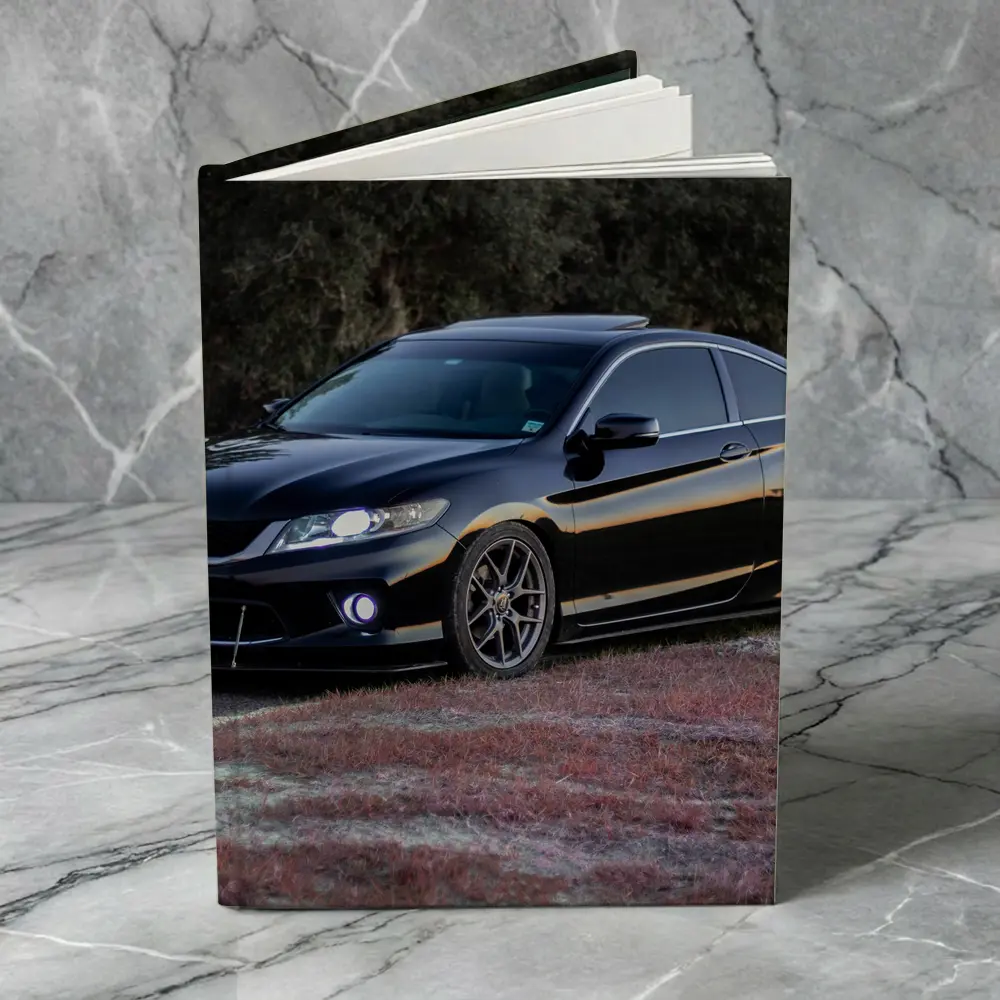 Honda Accord Coupe Black Street Scene – Notebooks