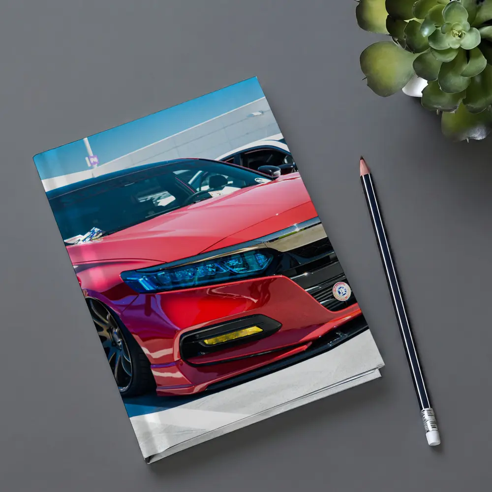 Honda Accord Slammed Red Car Show – Notebooks
