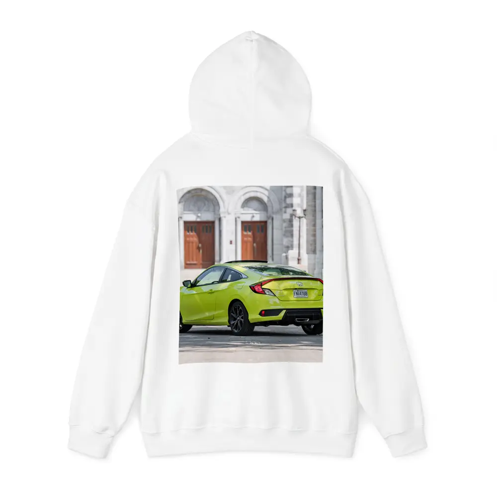 Honda Civic Sport Coupe Church Background – Hoodies