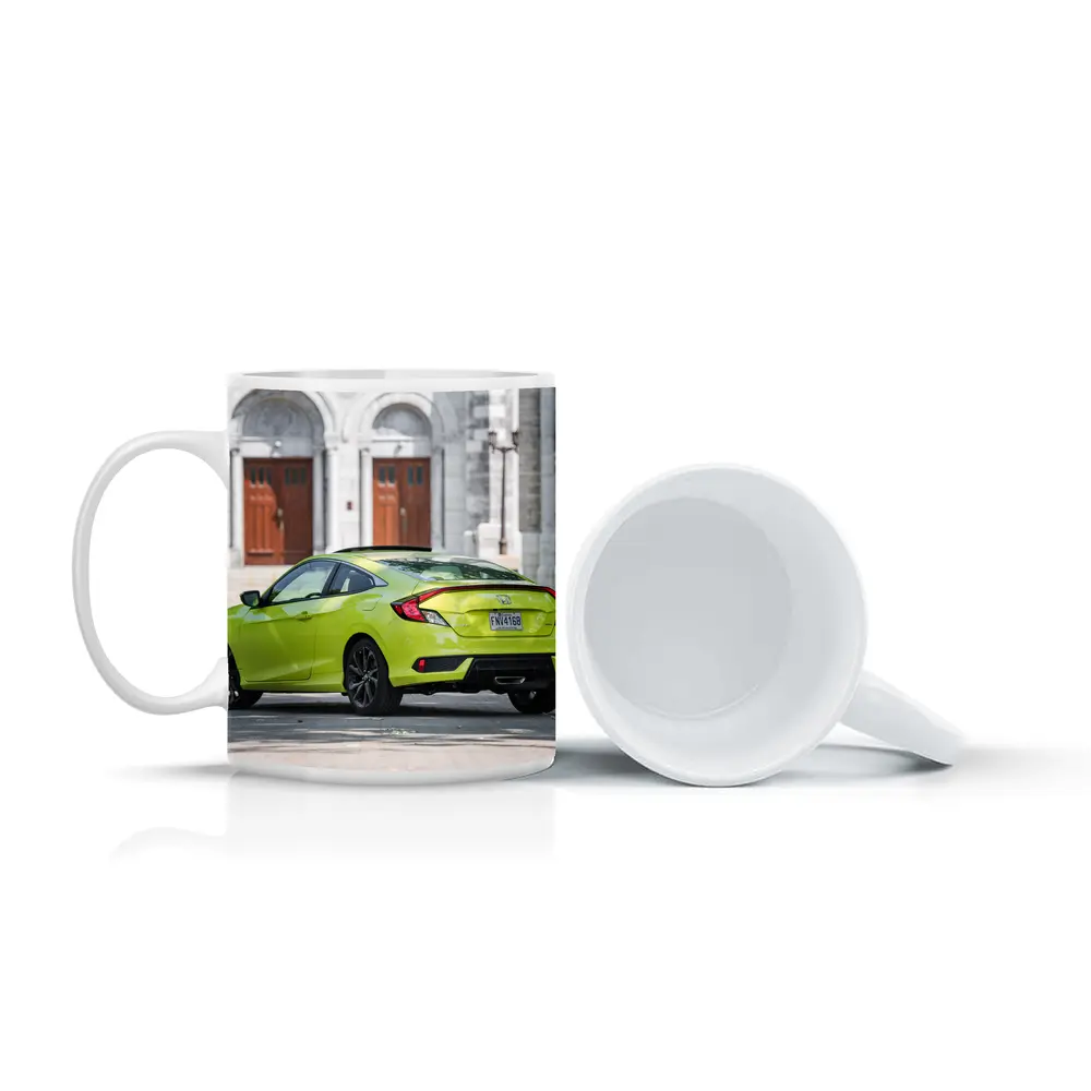 Honda Civic Sport Coupe Church Background – Mugs