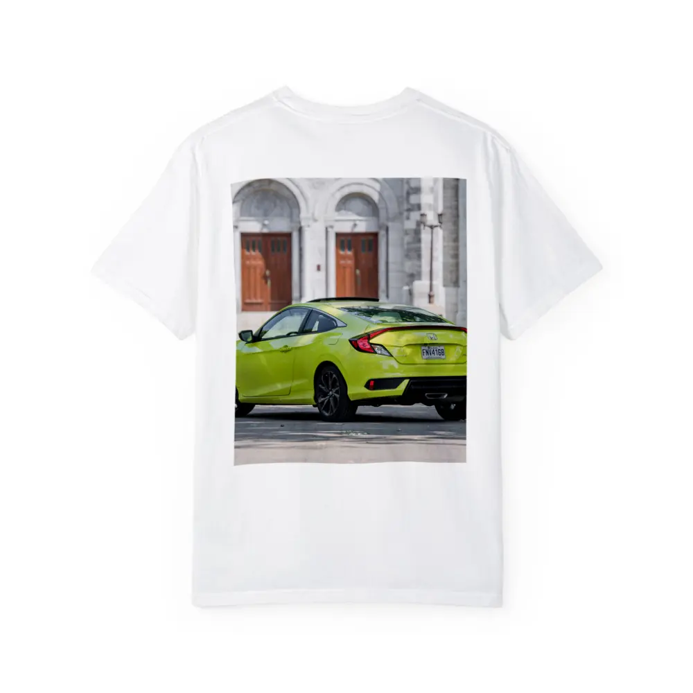 Honda Civic Sport Coupe Church Background – T-Shirts