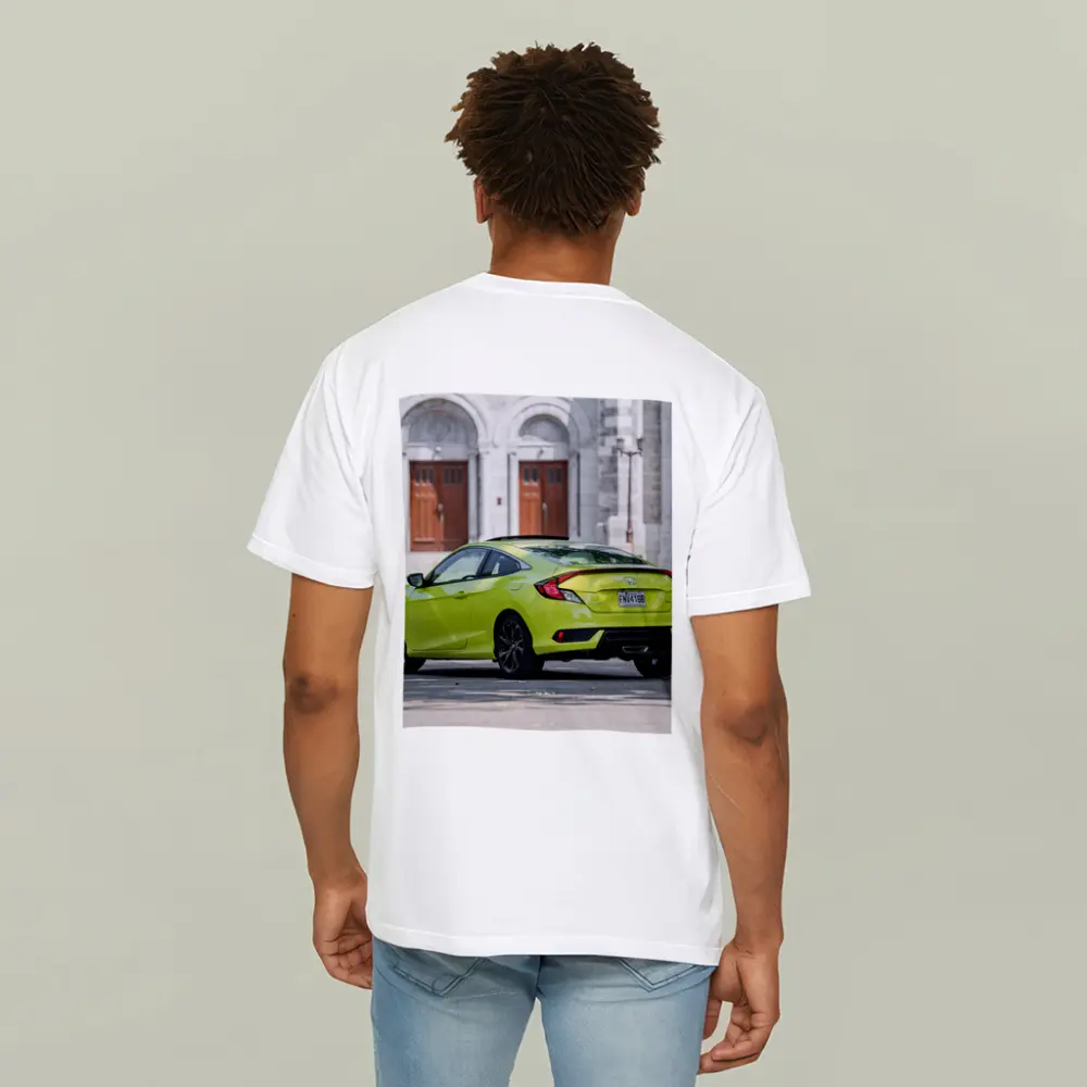 Honda Civic Sport Coupe Church Background – T-Shirts