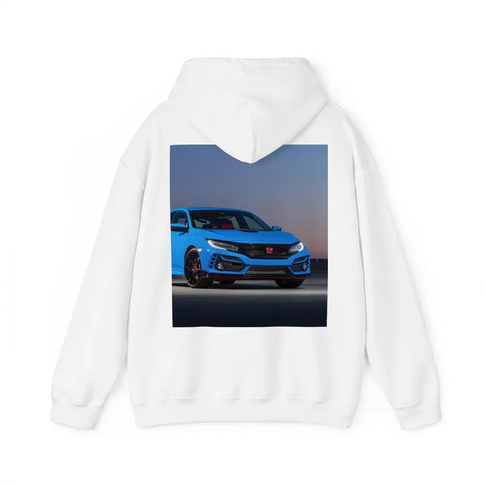 Honda Civic Type R Blue Dusk Setting – Hoodies