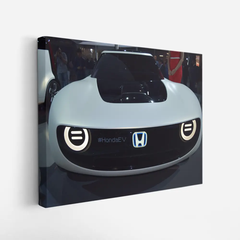 Honda EV Concept Electric Sport Car Front – Wall Art