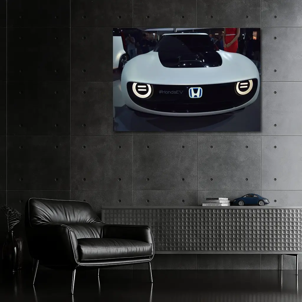 Honda EV Concept Electric Sport Car Front – Wall Art