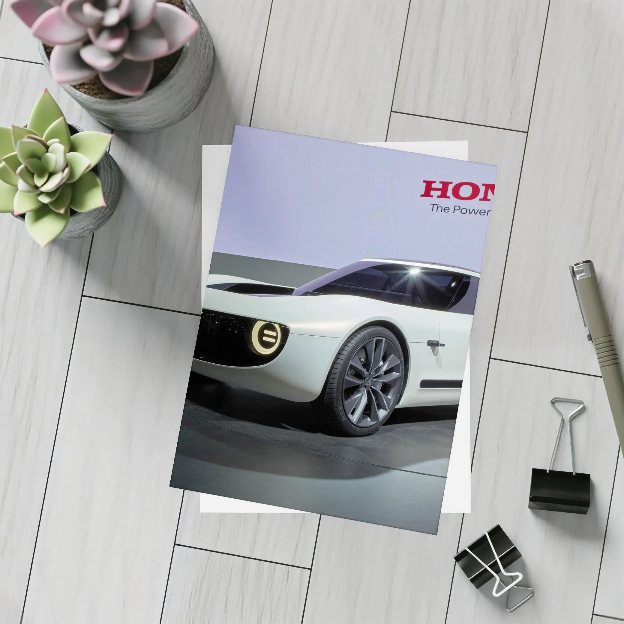 Honda Sports EV Concept Car Auto Show – Postcards