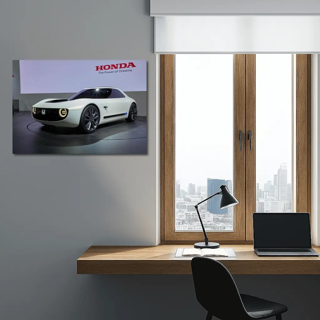 Honda Sports EV Concept Car Auto Show – Wall Art