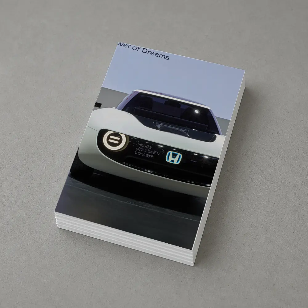 Honda Sports EV Concept Car Show Display – Postcards