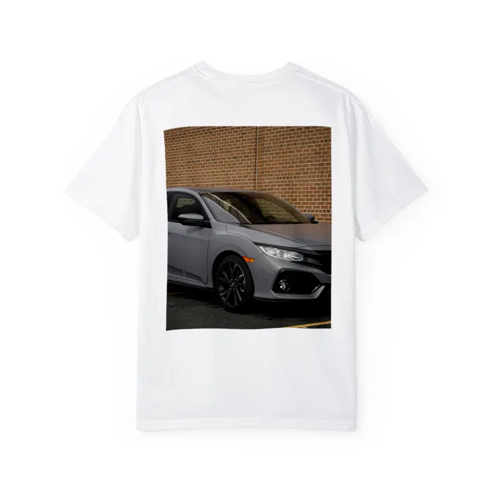 Honda Civic Sport Hatchback Gray Brick Background – T-Shirts