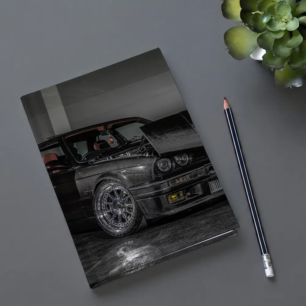 BMW E30 Tuned Carbon Wide Body Dark Garage – Notebooks