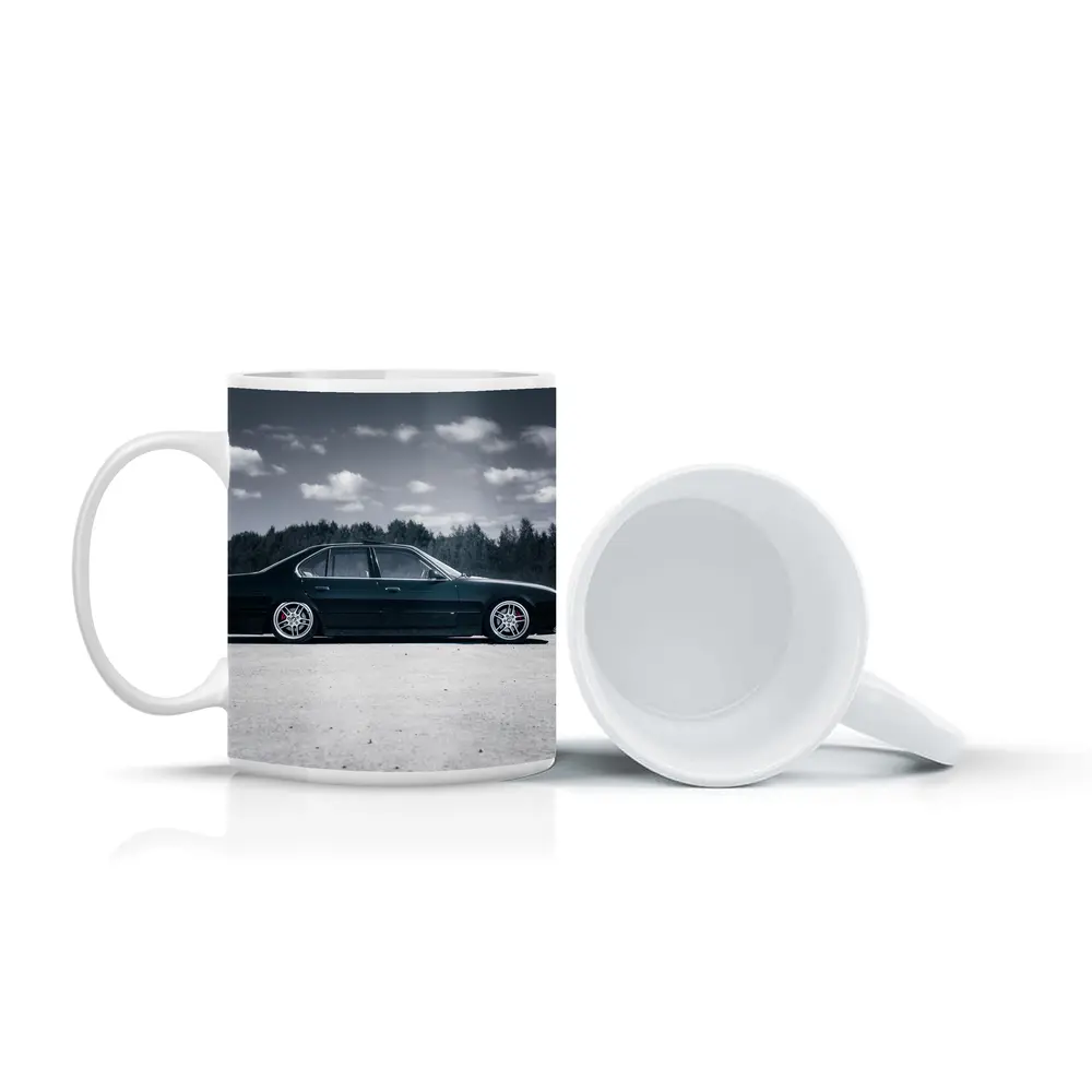 BMW E34 Slammed Stance Open Field – Mugs