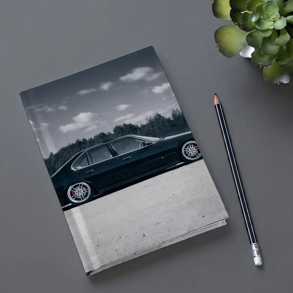 BMW E34 Slammed Stance Open Field – Notebooks