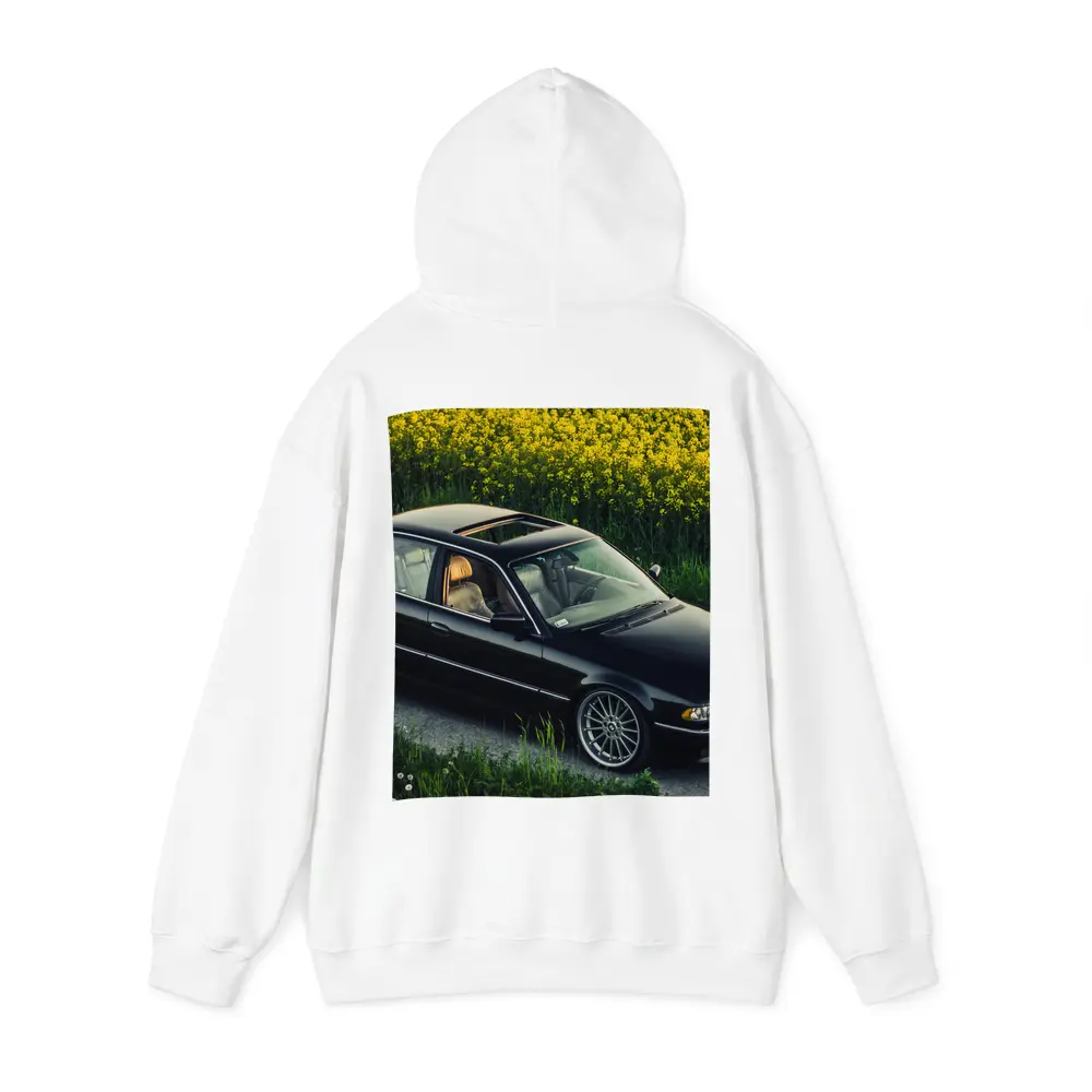 BMW 7 Series E38 Black Rapeseed Field – Hoodies