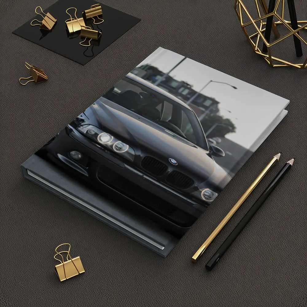 BMW M5 E39 Black Urban Street Scene – Notebooks