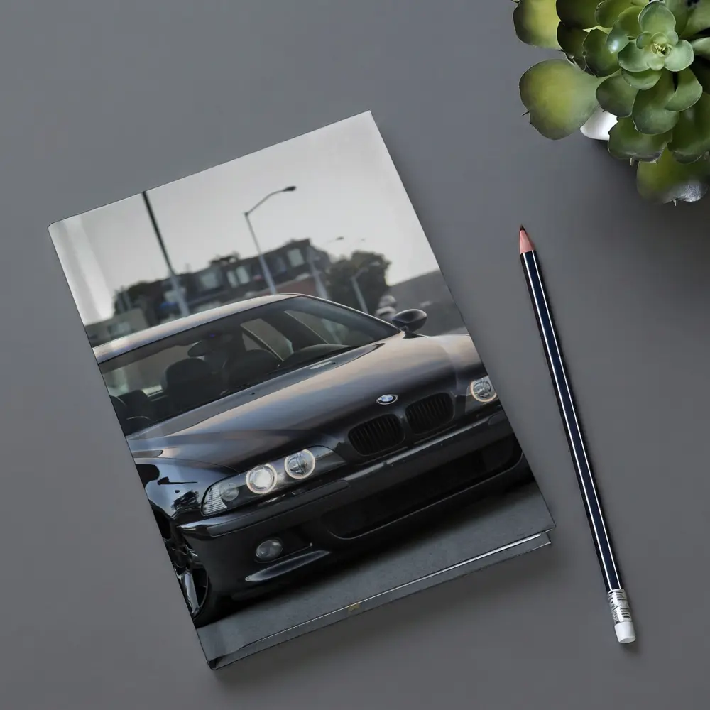 BMW M5 E39 Black Urban Street Scene – Notebooks
