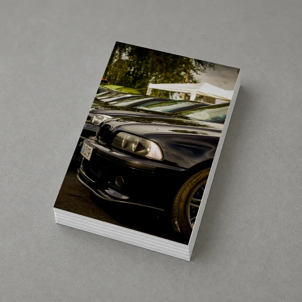 BMW E39 M5 Black Car Meet Parking – Postcards