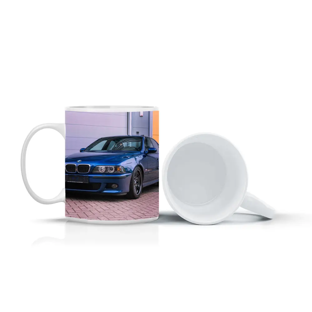 BMW E39 M5 Le Mans Blue Parking – Mugs