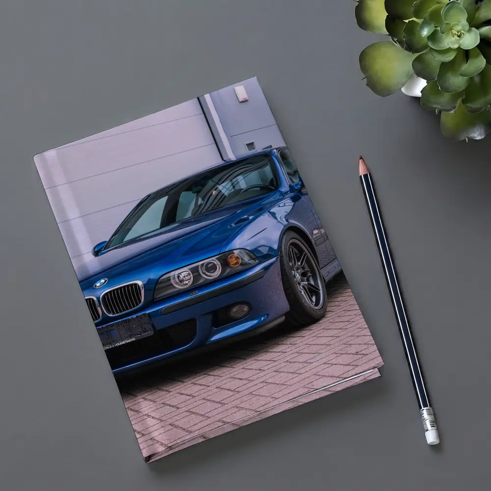 BMW E39 M5 Le Mans Blue Parking – Notebooks